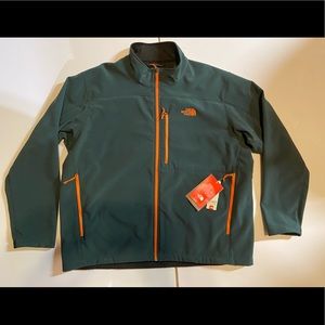 The North Face Apex Bionic Jacket Green & Orange 3XL